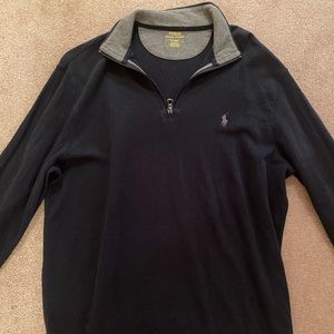 Navy Ralph Polo Quarter Zip